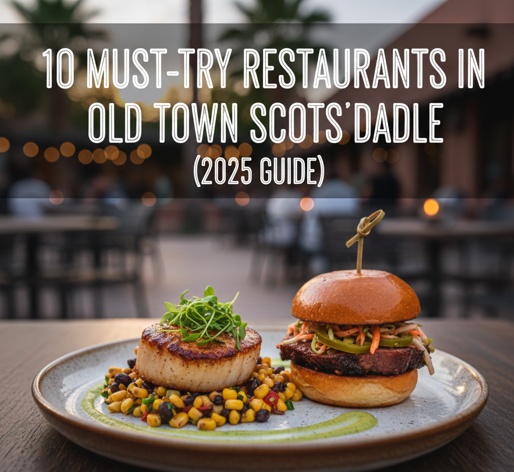 Top 10 Must Try Restaurants Scottsdale / Old Town